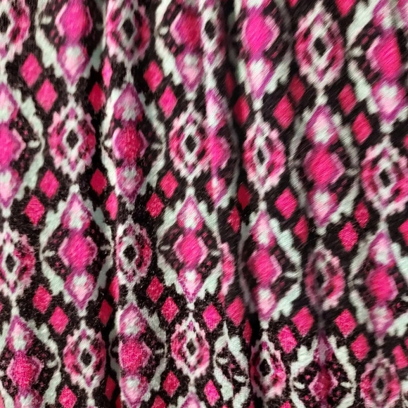 Lane Bryant Multicolored Design Sleeveless Faux Wrap Top Dress in Size 18/20 - Picture 8 of 10